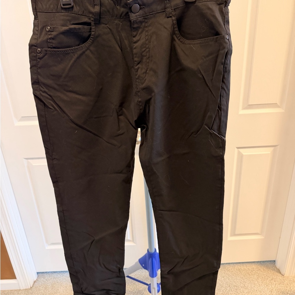 Men's Black Golf Pants